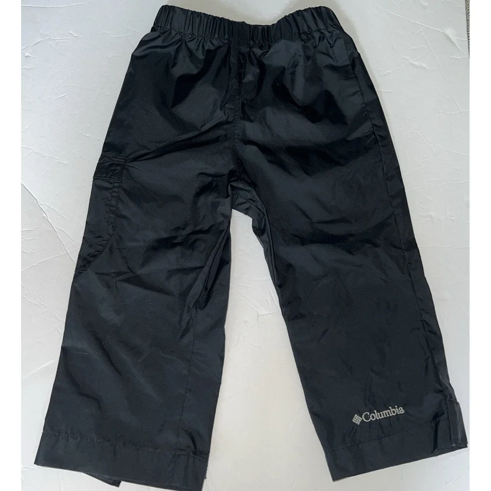 Columbia Youth Unisex Cypress Brook III Pant in Black, Size 2T